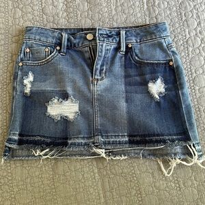 Tractr kids (M) denim skirt
